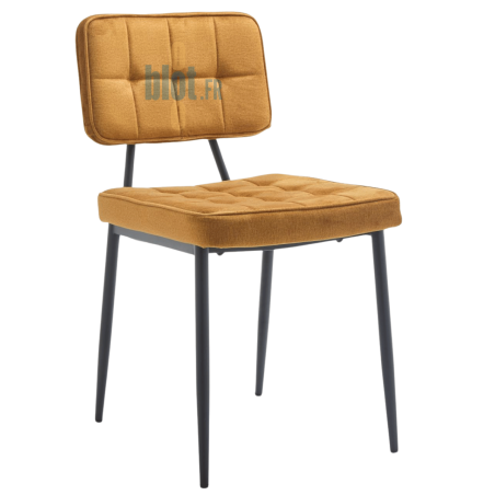 Chaise LIPARI - Moutarde