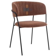 Fauteuil OPALE - Terracotta
