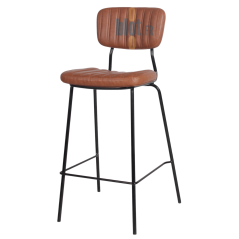 Tabouret DALLAS - Marron clair