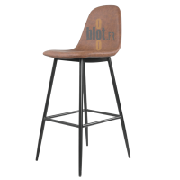 Tabouret SHELBY - Cognac