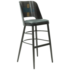 Tabouret AMANDINE - Hêtre Ébène-Wengé