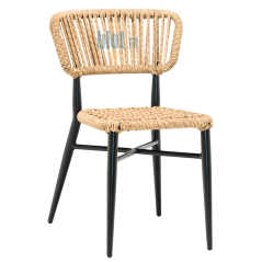 Chaise MALINDI - Beige / Naturel