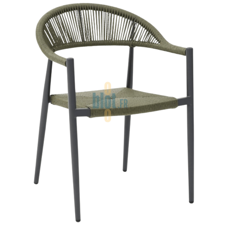 Fauteuil OXFORD - Vert olive