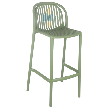 Tabouret SERENA - Vert olive