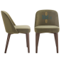 Chaise ANGELINA - Amande