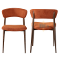 Chaise JULIA - Terracotta