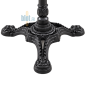 Pied de table Rabattable bistrot en Fonte RÉTRO – 3 branches- (72x53x53CM)