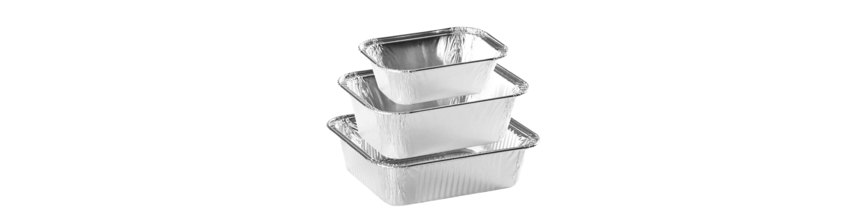Barquette en aluminium