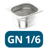 Bac Inox (GN 1/6)