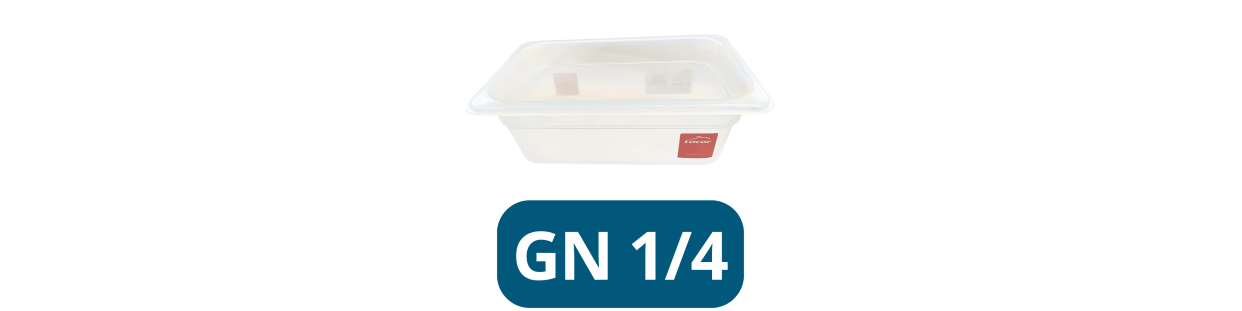 Bac Polypropylène (GN 1/4)