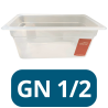 Bac Polypropylène (GN 1/2)