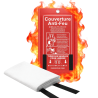 Couvertures de survie anti-feu