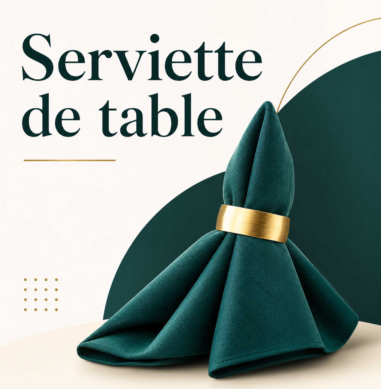 Serviette de table